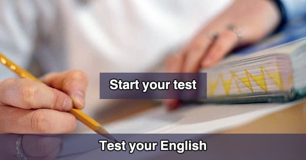 اختبار تجريبي اللغة الانجليزية