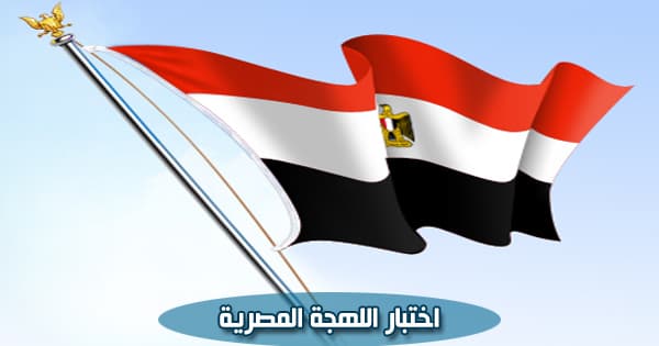 هل أنت ماهر باللهجة المصرية؟