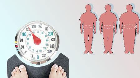 زيادة الوزن وكيفية إنقاصه