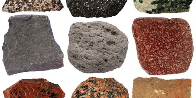 تعريف الصخور وأنواعها وخصائصها